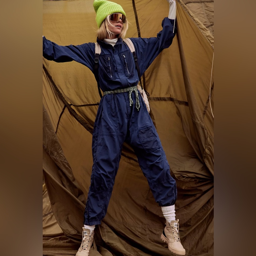 NWT! FP Free People Movement Heritage Boiler Suit Sz XS - Picture 1 of 5
